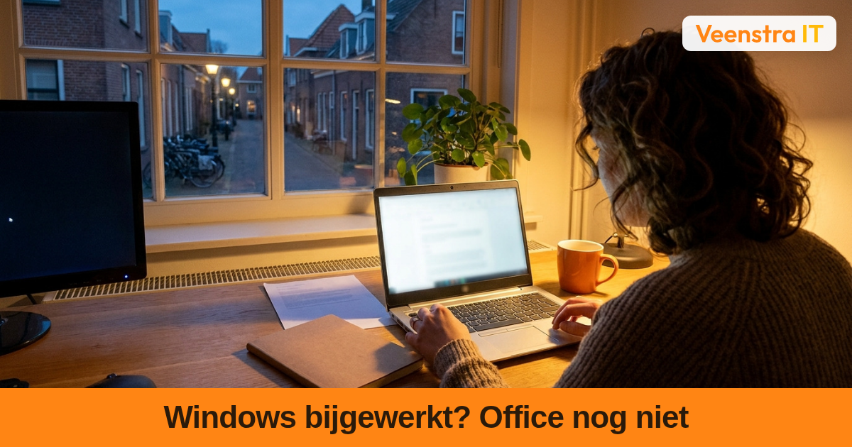 Office bijwerken staat los van Windows Update